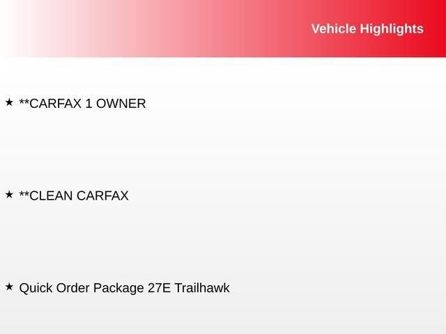 2021 Jeep Cherokee Trailhawk