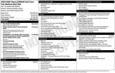 2024 GMC Sierra 2500HD SLE