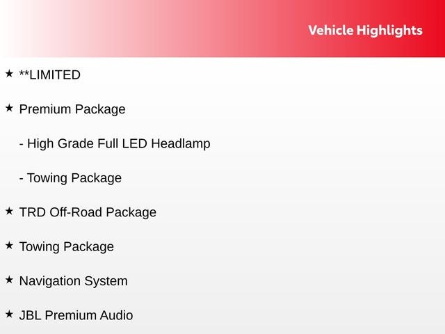 2025 Toyota Tundra Limited