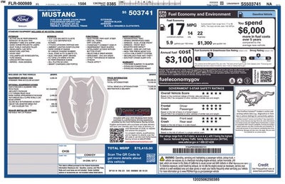 2025 Ford Mustang Dark Horse