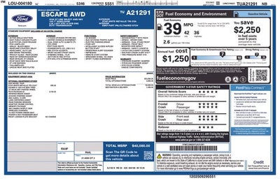 2026 Ford Escape Hybrid ST-Line Select