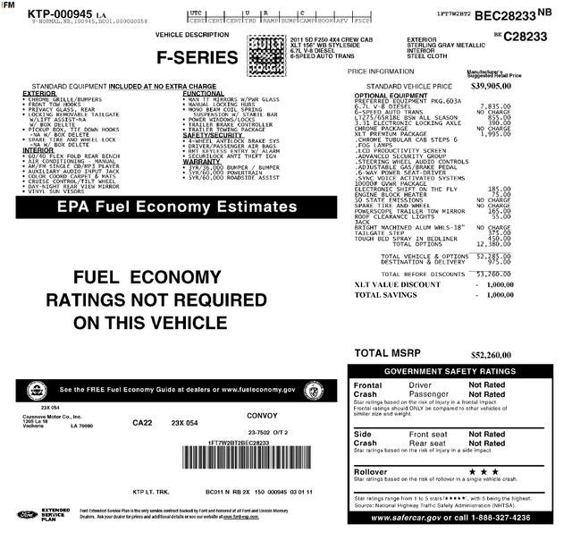 2011 Ford F-250SD Base