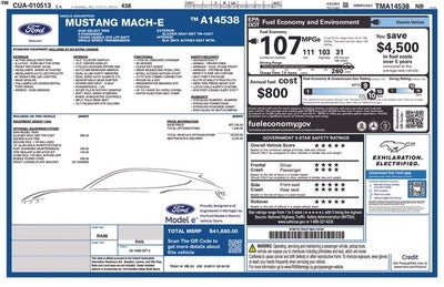2026 Ford Mustang Mach-E Select