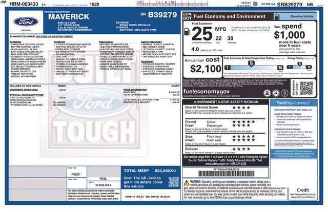 2025 Ford Maverick XLT