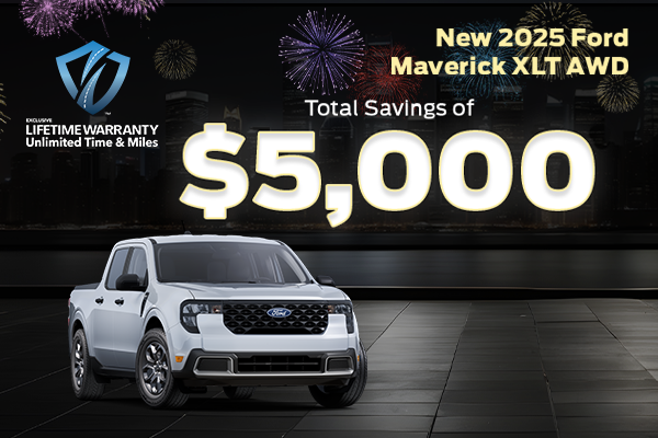 New 2025 Ford Maverick XLT AWD