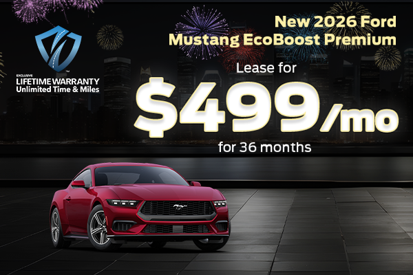 New 2026 Ford Mustang EcoBoost Premium