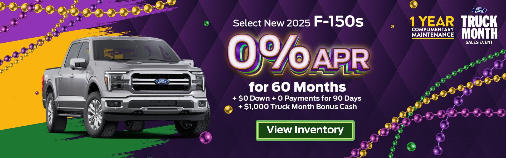 Select New 2025 F-150s