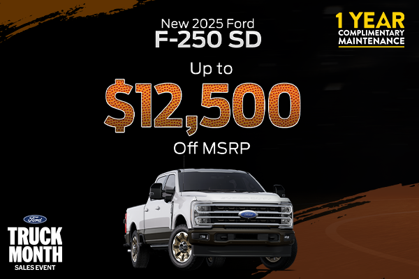 New 2025 Ford F-250 SD