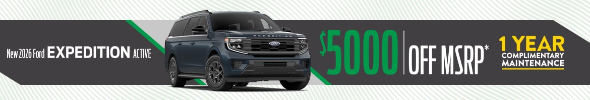 New 2026 Ford Expedition Active