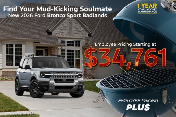 New 2026 Ford Bronco Sport Badlands