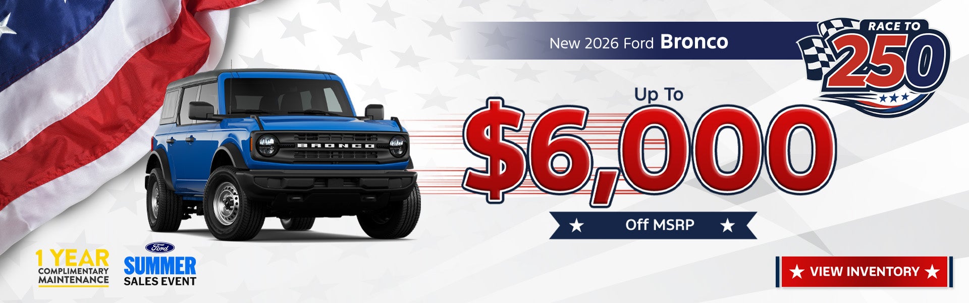 New 2026 Ford Bronco