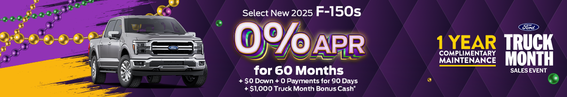 Select New 2025 F-150s