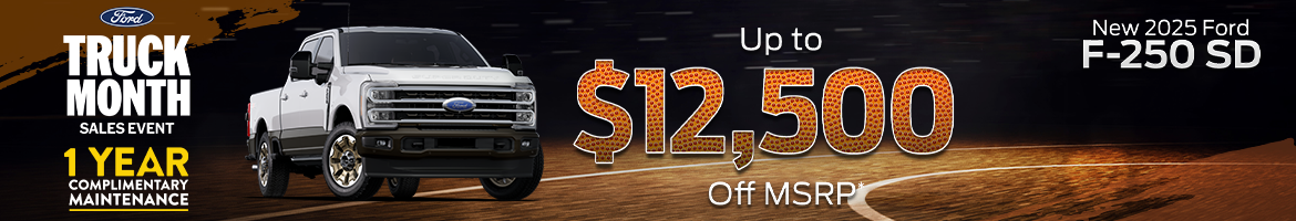 New 2025 Ford F-250 SD