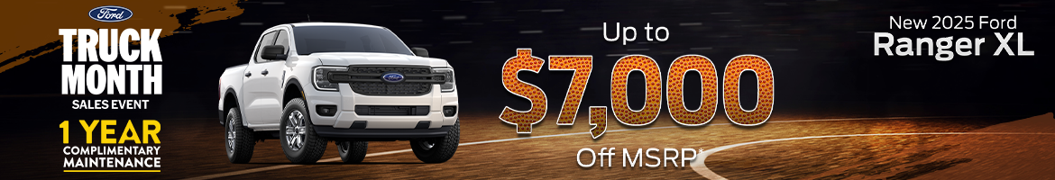 New 2025 Ford Ranger XL